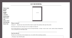 Desktop Screenshot of mattsgetrichbook.com